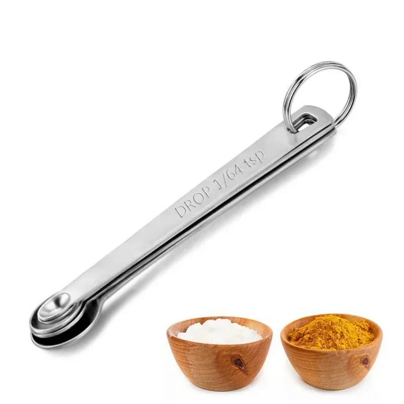 Stainless Steel Measuring Spoons for Dry and Liquid Ingredients