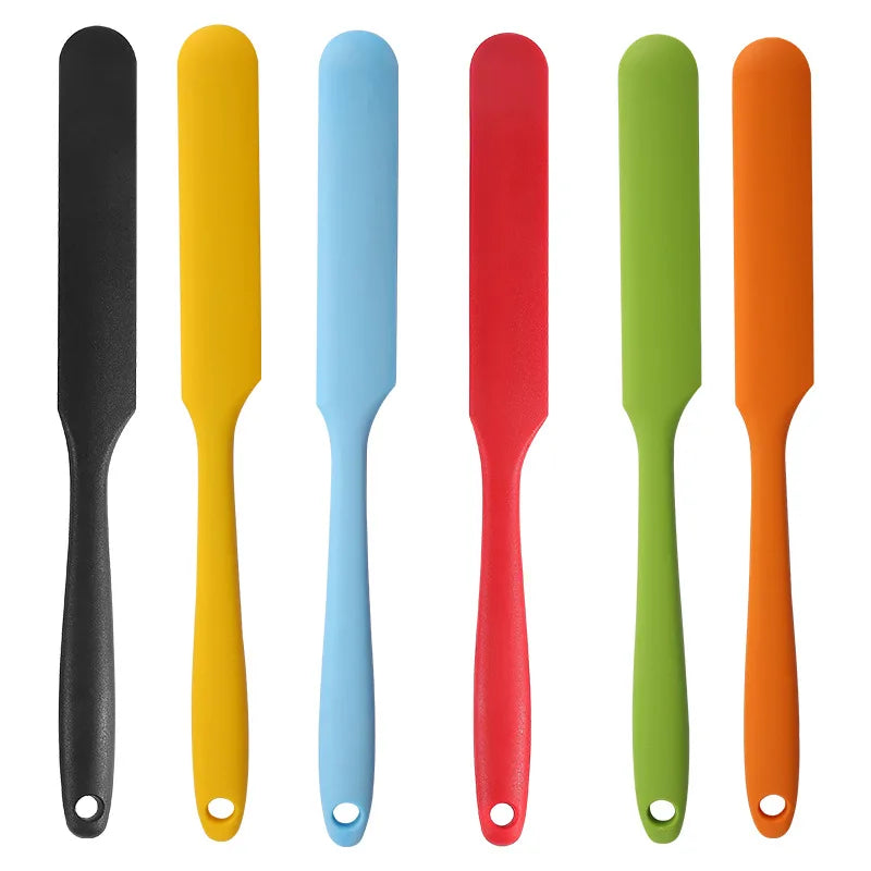 Nonstick Silicone Food Scraper Spatula for Baking and Pastry Preparation