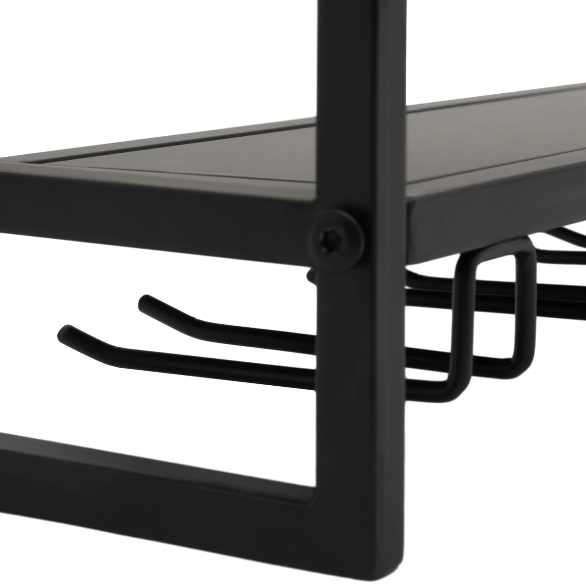 Wall Mounted Wine Rack With Glass Holder For Home Bar
