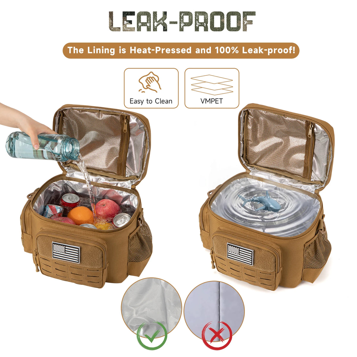 ReFire Gear Tactical Insulated Lunch Bag For Work And Travel