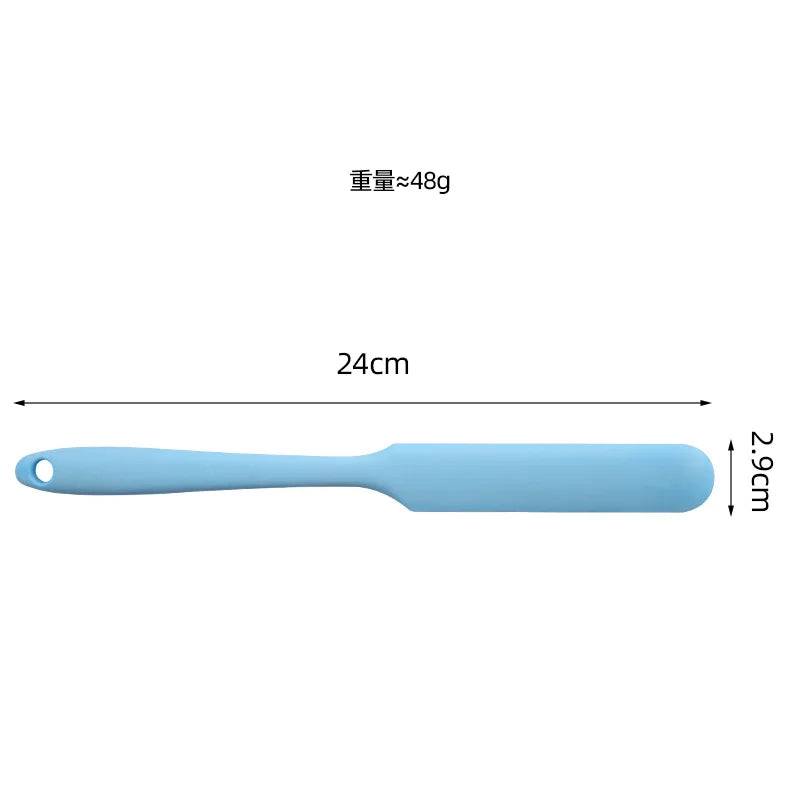 Nonstick Silicone Food Scraper Spatula for Baking and Pastry Preparation