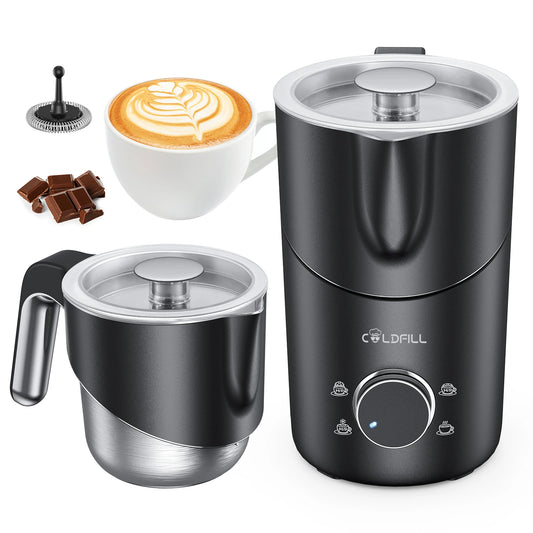 UHOST Electric Milk Frother And Steamer For Coffee Drinks