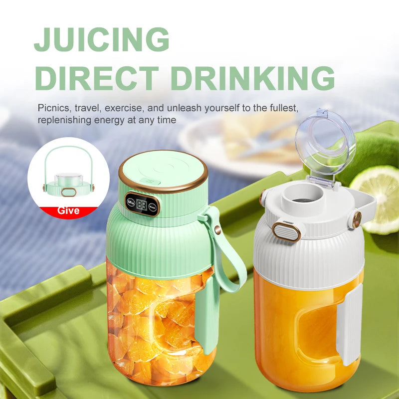 Portable USB Rechargeable Juicer Blender For Smoothies And Fresh Juice