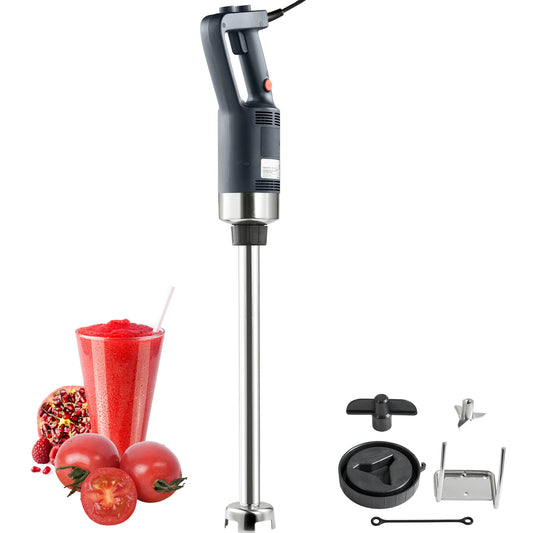 SucceBuy Commercial Immersion Blender 500W Variable Speed Stainless Steel