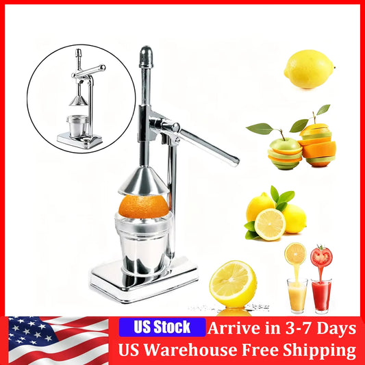 Manual Stainless Steel Citrus Juicer Press for Fresh Juice