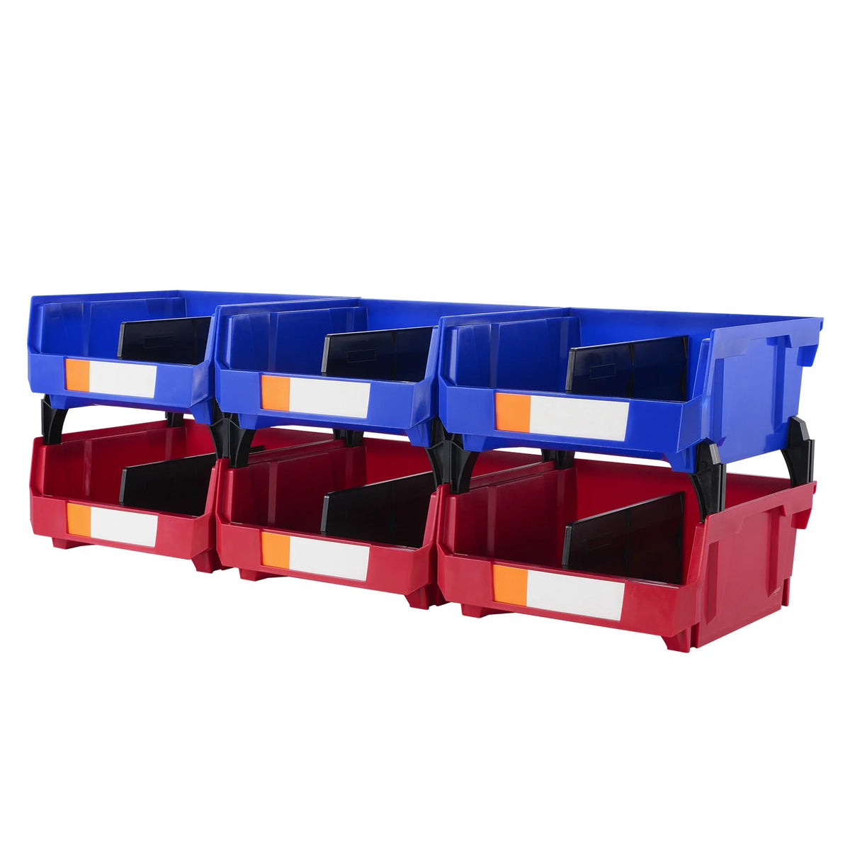 SucceBuy Stackable Wall Mounted Storage Bins For Home And Garage