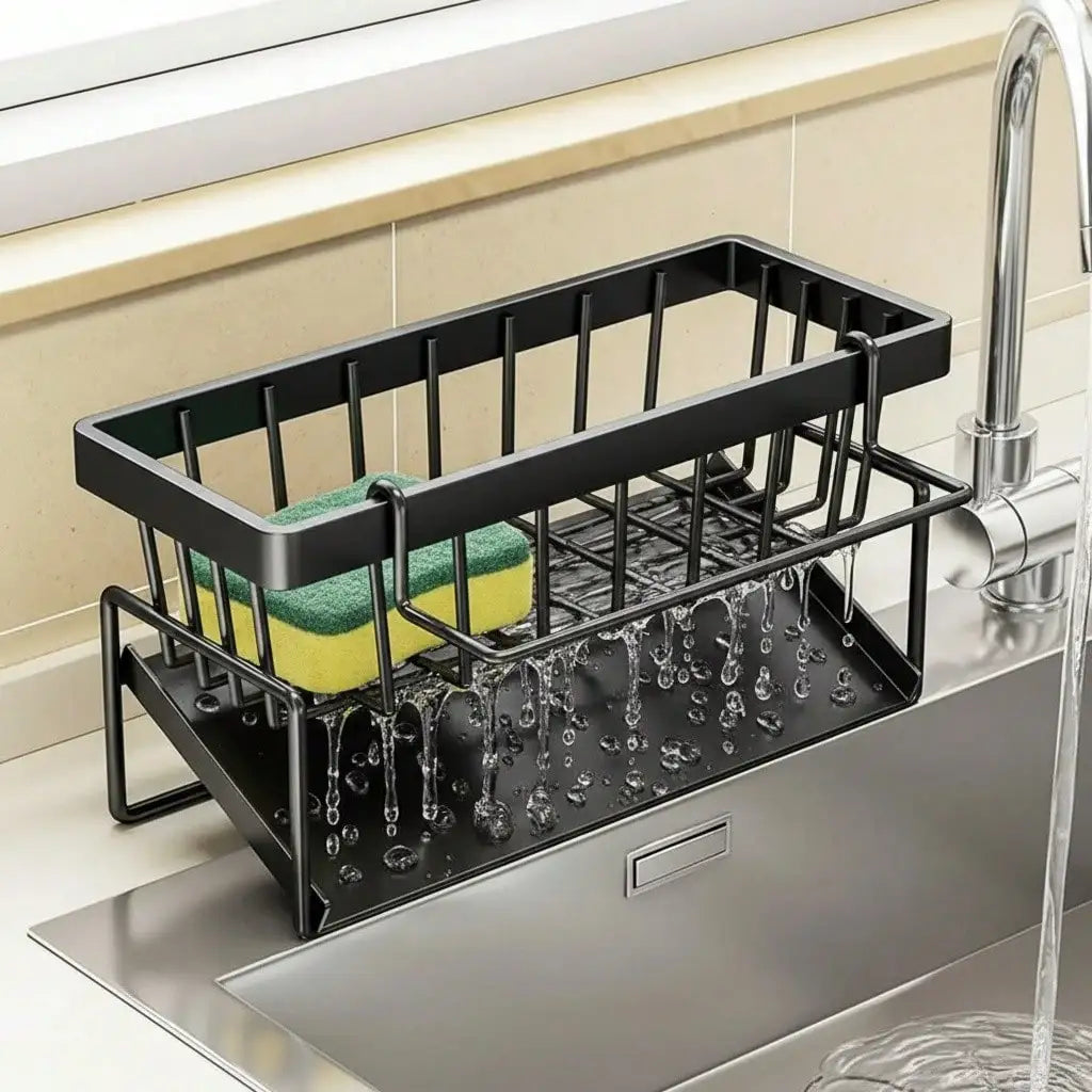 Stainless Steel Kitchen Draining Rack For Sponges Utensils And Soap