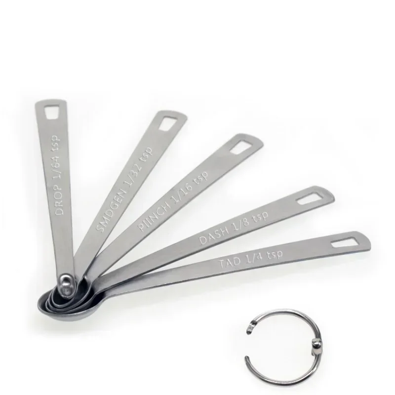 Stainless Steel Measuring Spoons for Dry and Liquid Ingredients
