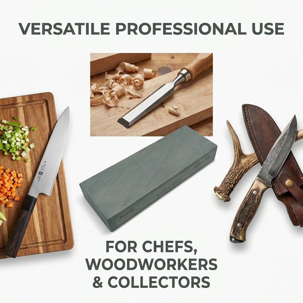 ADAEE Professional 12000 Grit Natural Whetstone Sharpening Stone